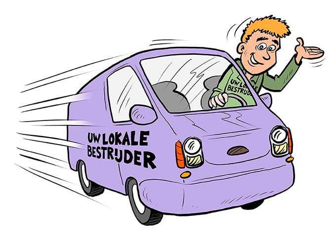 De duivenverjager komt eraan