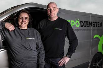 Geen moment chagrijnig de deur uit